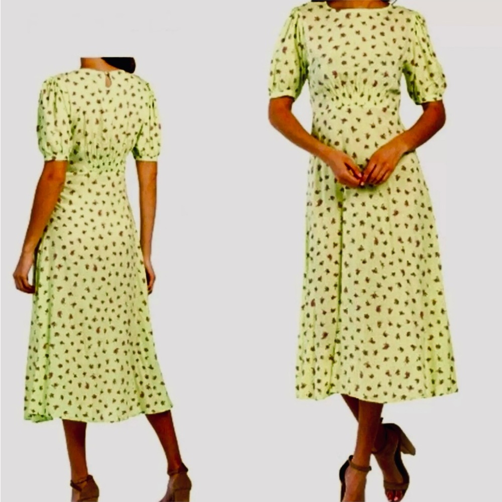 NWT Faithfull the Brand Floral Midi Dress